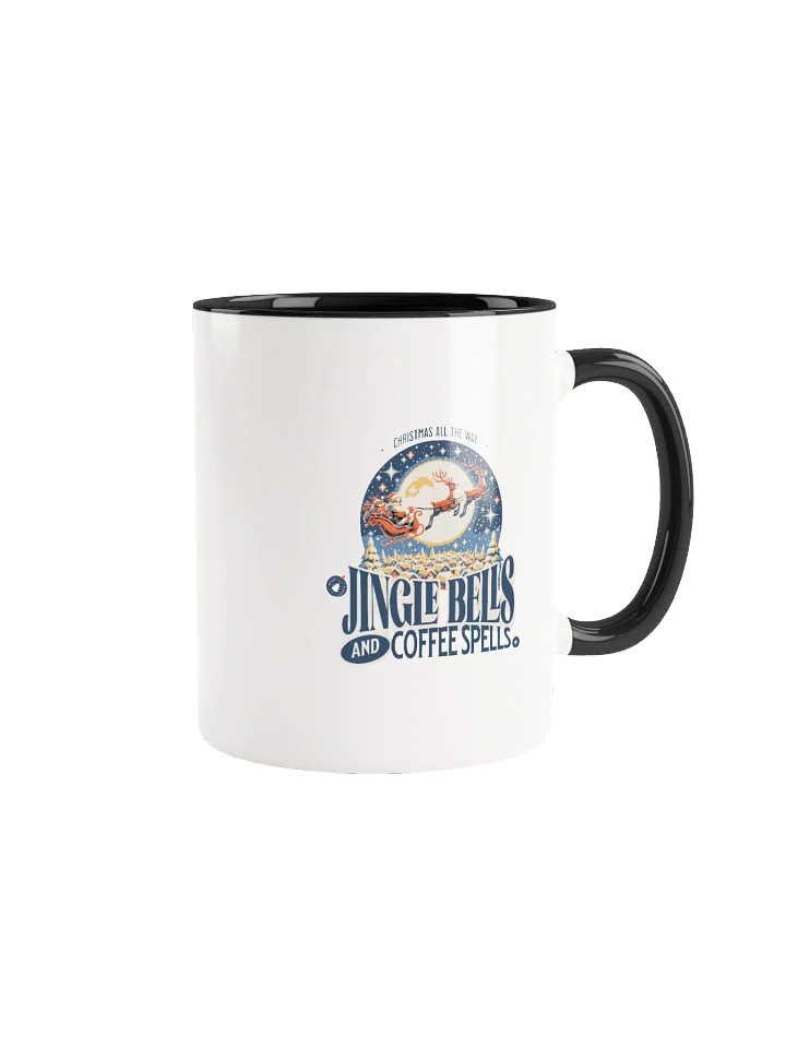 Festive Jingle Bells Coffee Mug for Holiday Cheer product image (1)