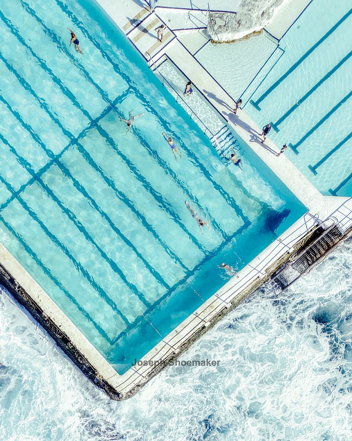Bondi Icebergs - 11 x 14 " Print product image (1)