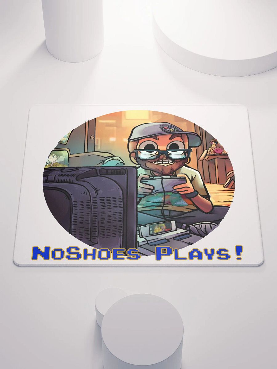 NoShoes Plays VS The World Mouse Pad product image (1)