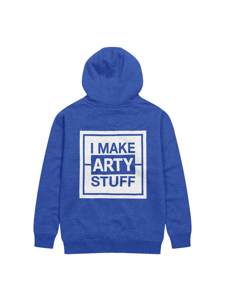 I MAKE ARTY STUFF - Premium Cotton Hoodie product image (2)