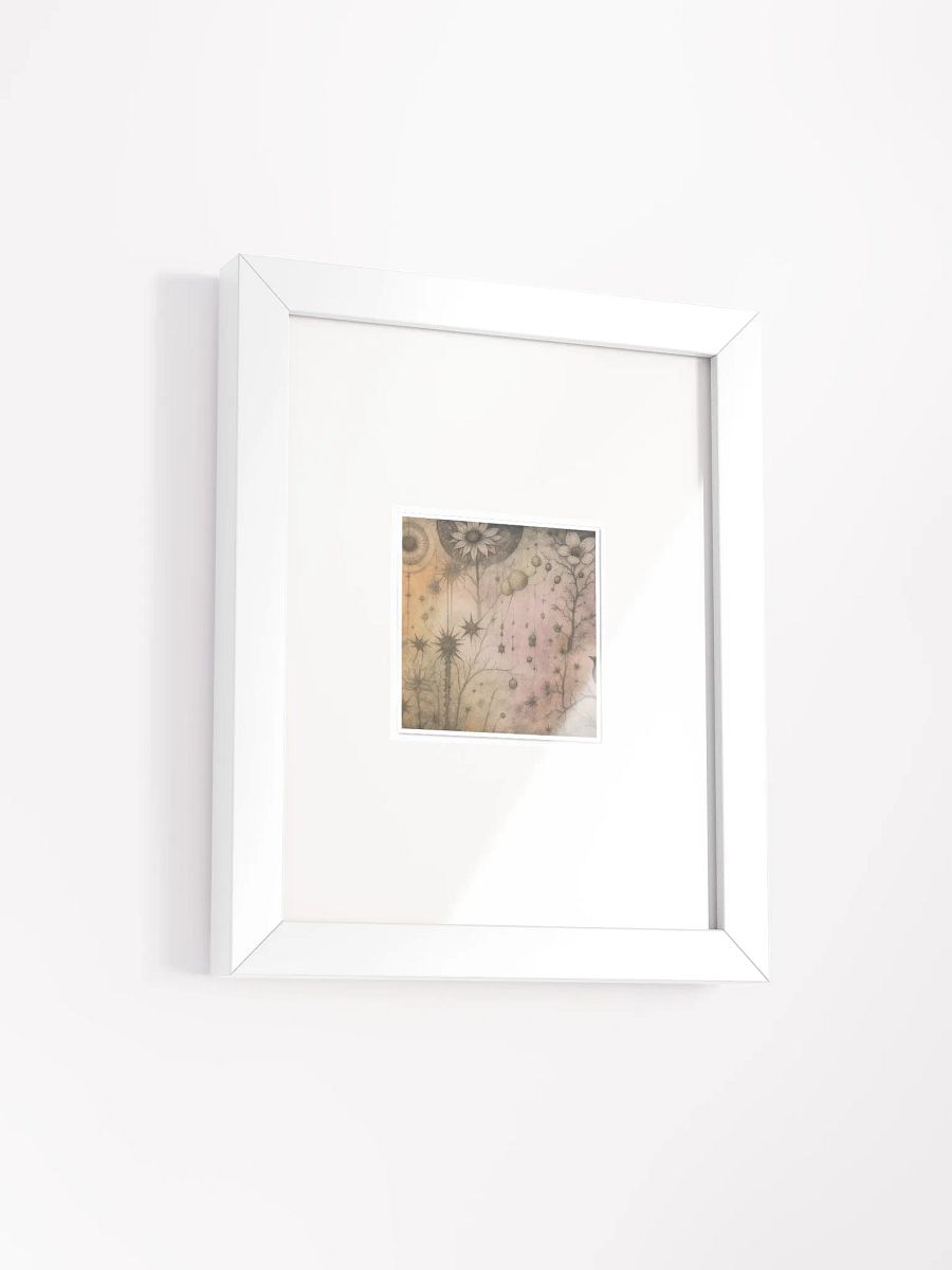 The Secret Garden Sketchbook Artprint Framed product image (2)
