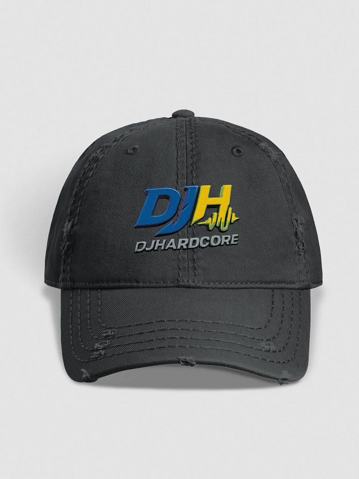 DJHARDCORE Soundwave Distressed Dad Hat product image (4)