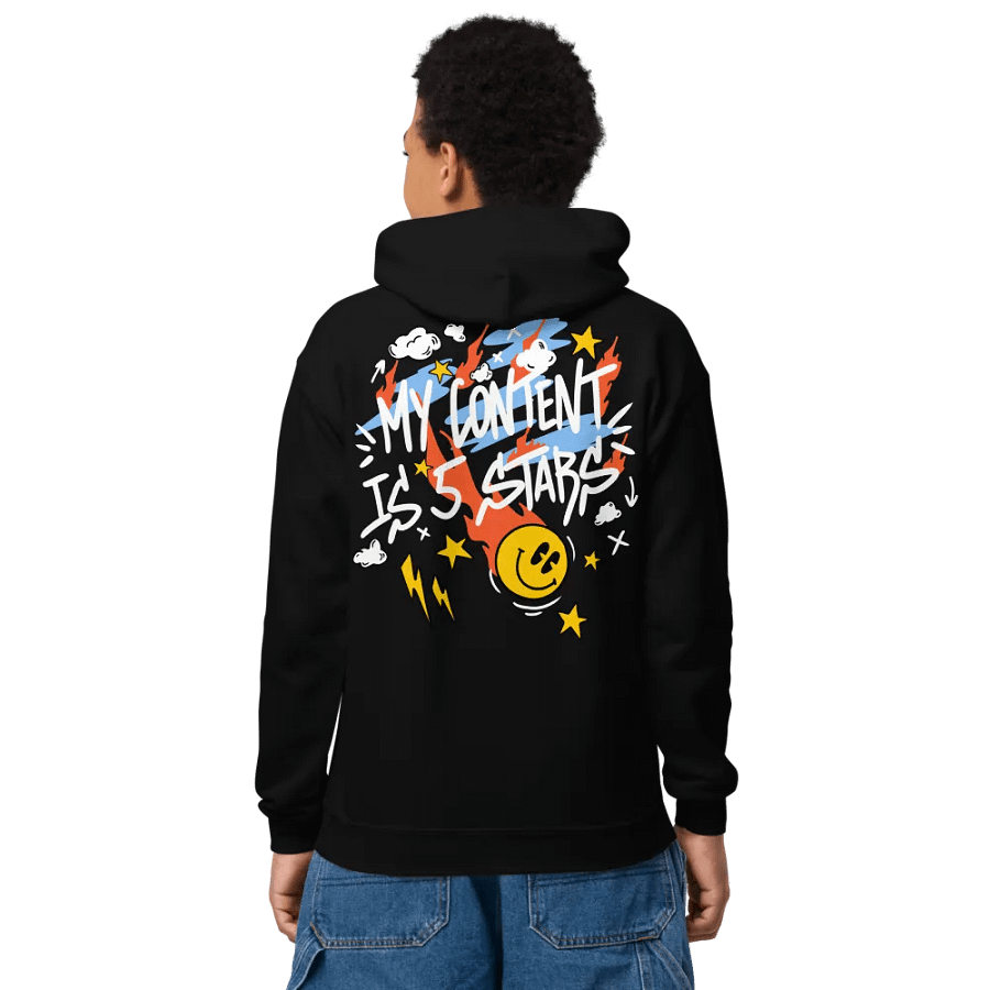 Youth 5 Star Content Hoodie product image (2)