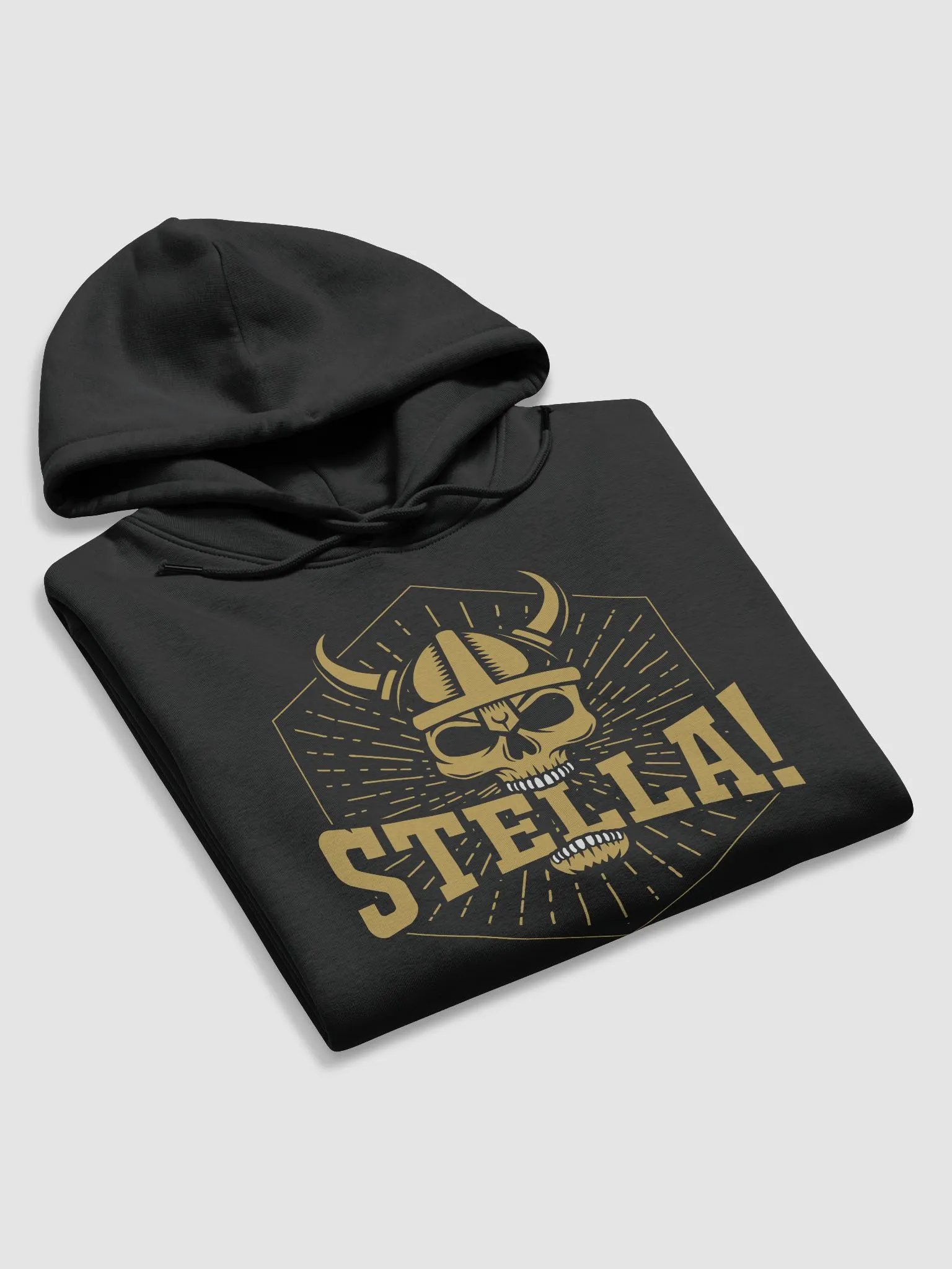STELLA! (Yellow) Hoodie - Black product image (6)