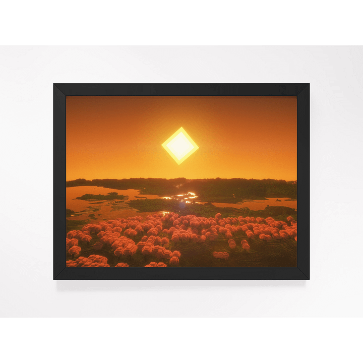 Framed Cherry Blossom Matte Poster product image (1)