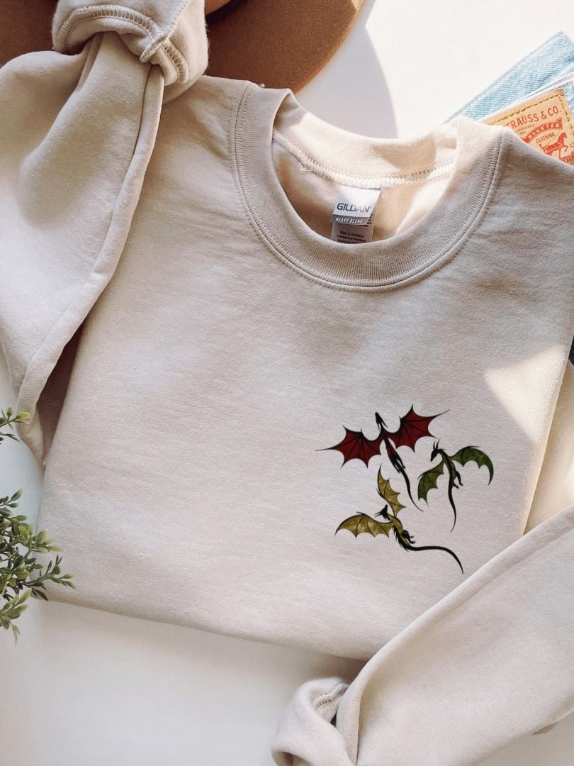 Fantasy Baby Dragon Sweatshirt - Unisex Pullover Crewneck product image (5)