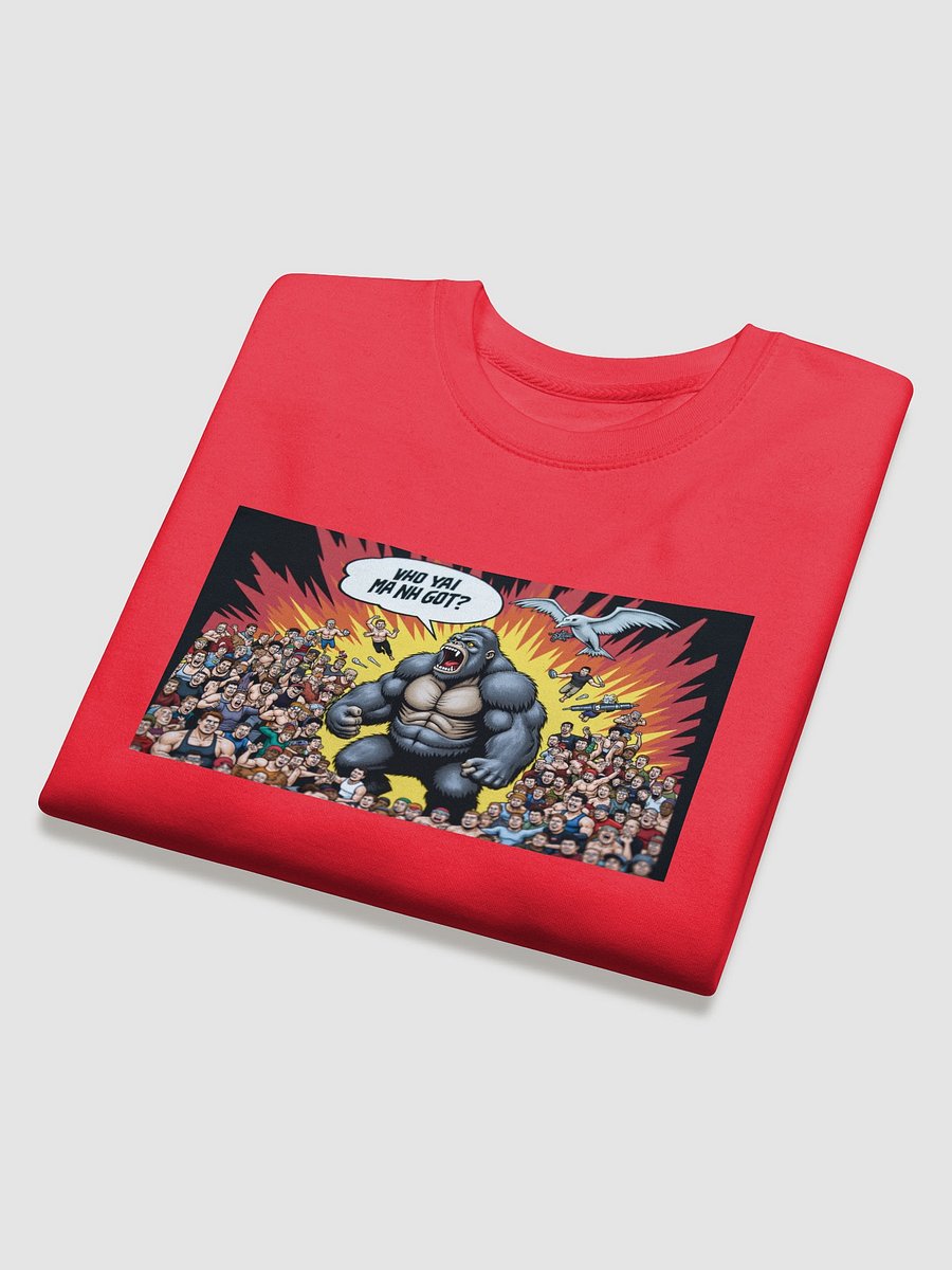 100 Men vs. 1 Gorilla T-Shirt – The Internet’s Greatest Debate product image (4)