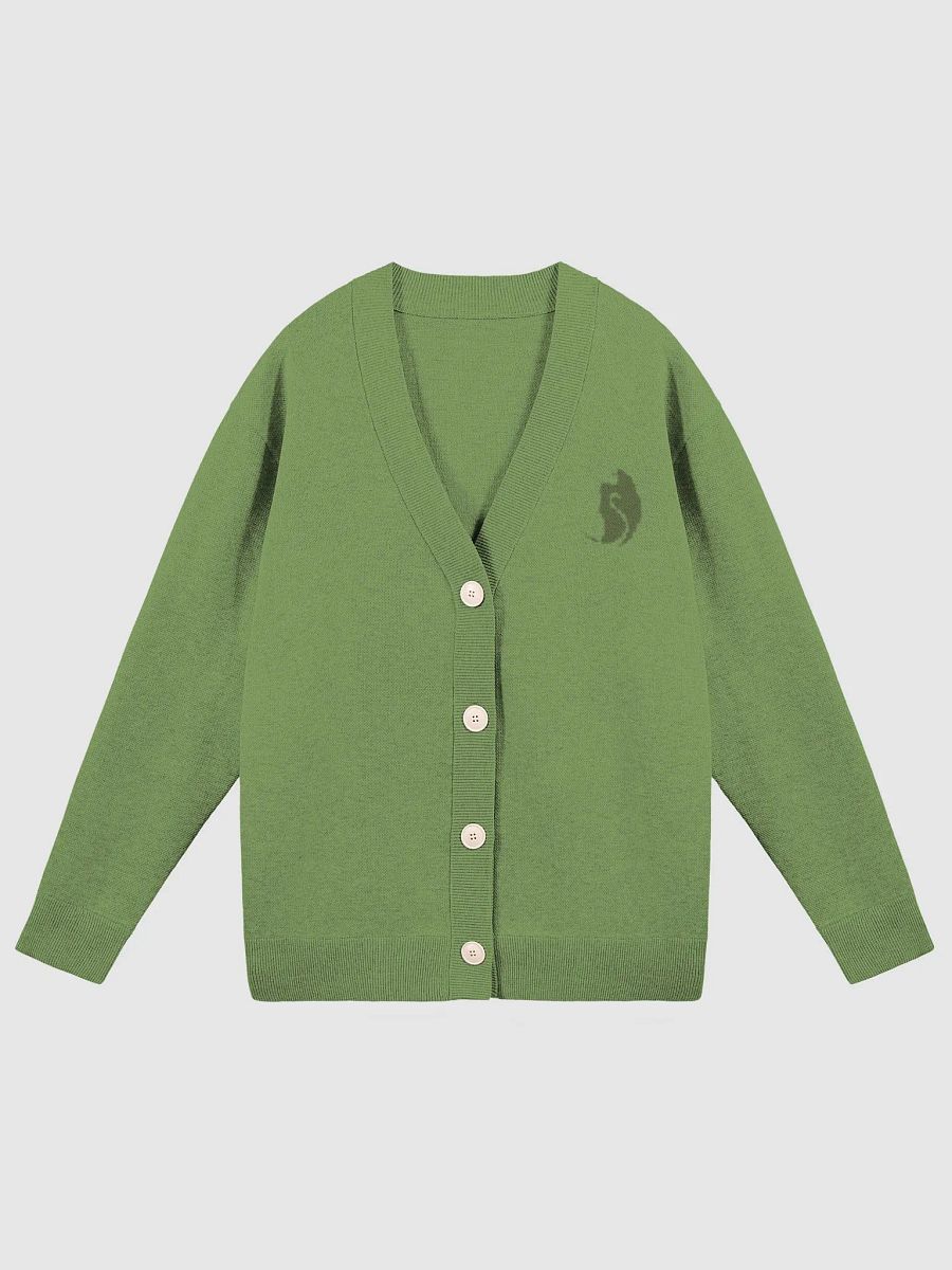 BlacKittenTech Knitted Green Glee Cardigan product image (1)