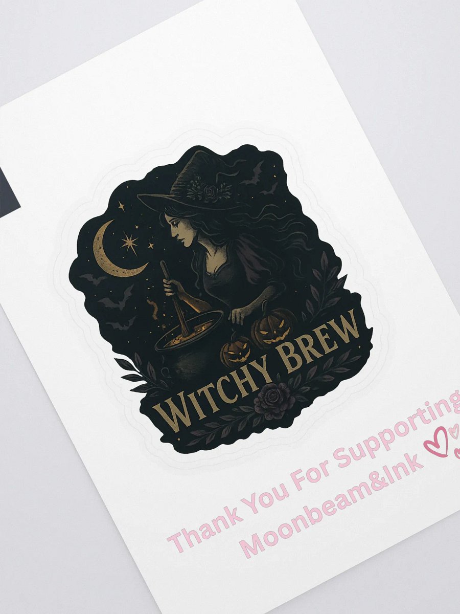 Witchy Brew Cut Sticker product image (1)