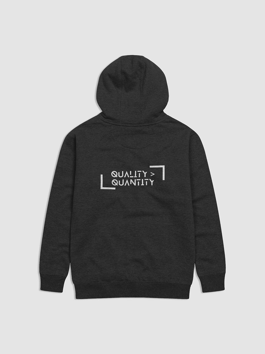 Quality over Quantity Hoodie - Backside product image (10)