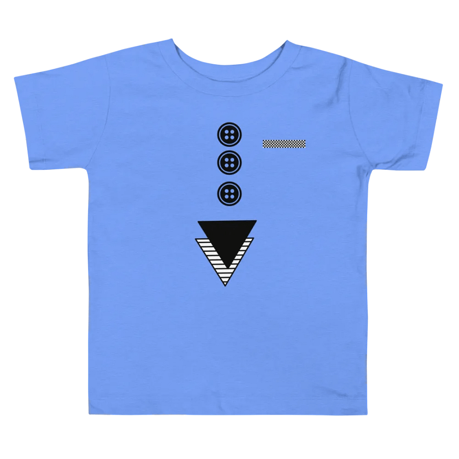Triangles with buttons and hankie Toddler T-Shirt product image (3)