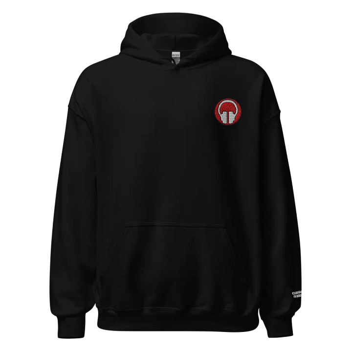Headphones Embroidered Gildan® Classic Hoodie product image (1)