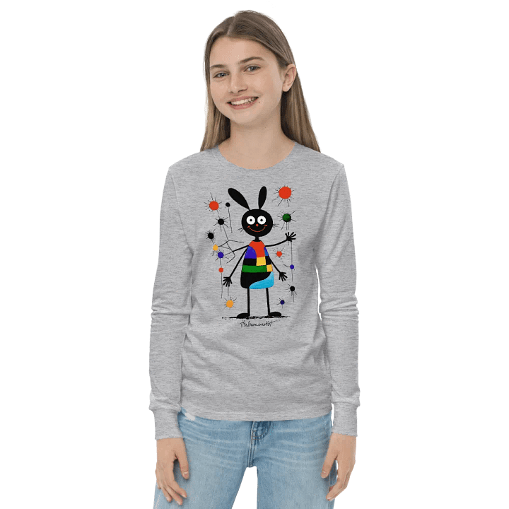 Bella+Canvas Youth Long Sleeve T-Shirt product image (9)