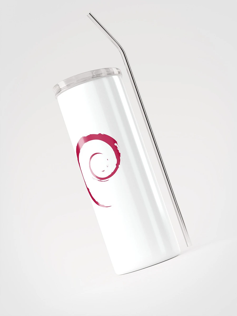 Stainless Steel Tumbler with Debian Logo product image (3)