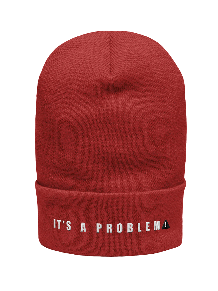 Yupoong Cuffed Beanie - IT'S A PROBLEM! product image (26)