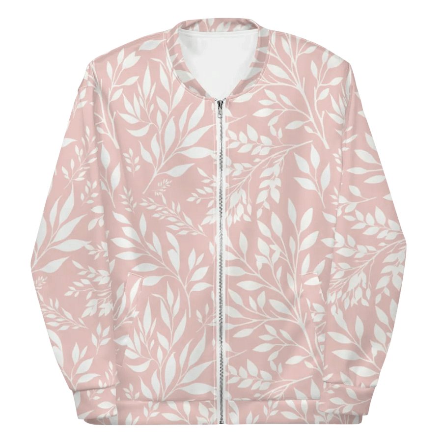 Branches Blush Pink Bomber Jacket product image (12)