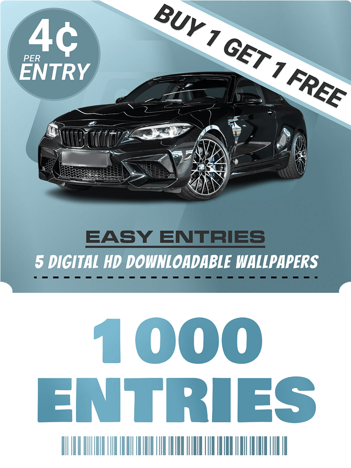 Easy Entry Diamond - BOGOF (2000 Entries) product image (1)