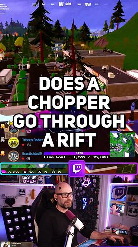 LIVE NOW ON TWITCH ->

Choppers through the rifts #gettothechopper #arnold #chopper #helicopterhelicopter #fortnite #fortnite...