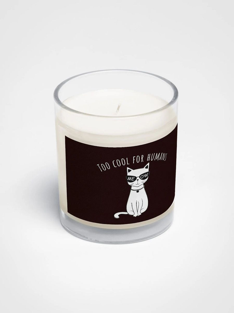 Meow-tastic Sunglasses Cat Candle product image (2)