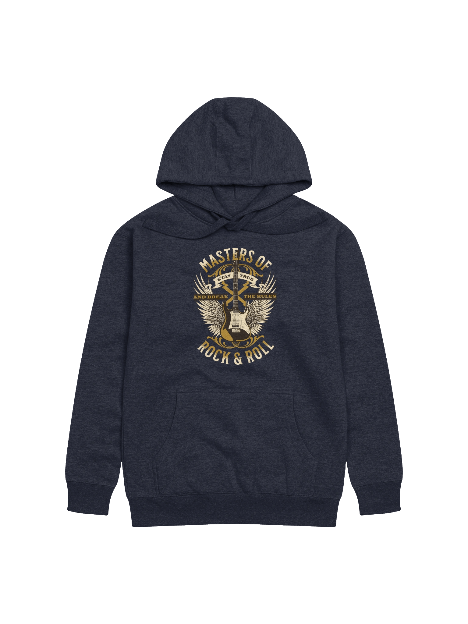 Stylish Streetwear Hoodie for Rock & Roll Guitar Enthusiasts product image (1)