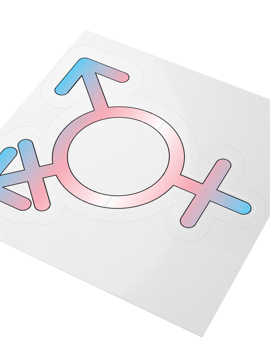 Trans Transgender Symbol Sticker product image (7)