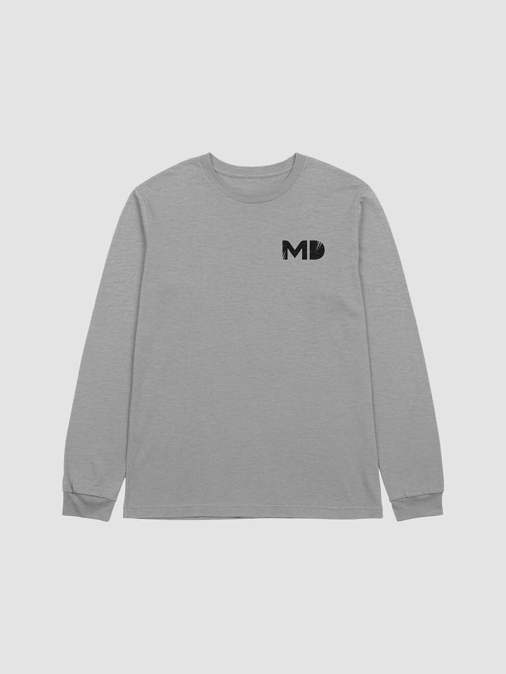 Supersoft Long Sleeve T-Shirt - Chest Logo (Black) product image (9)