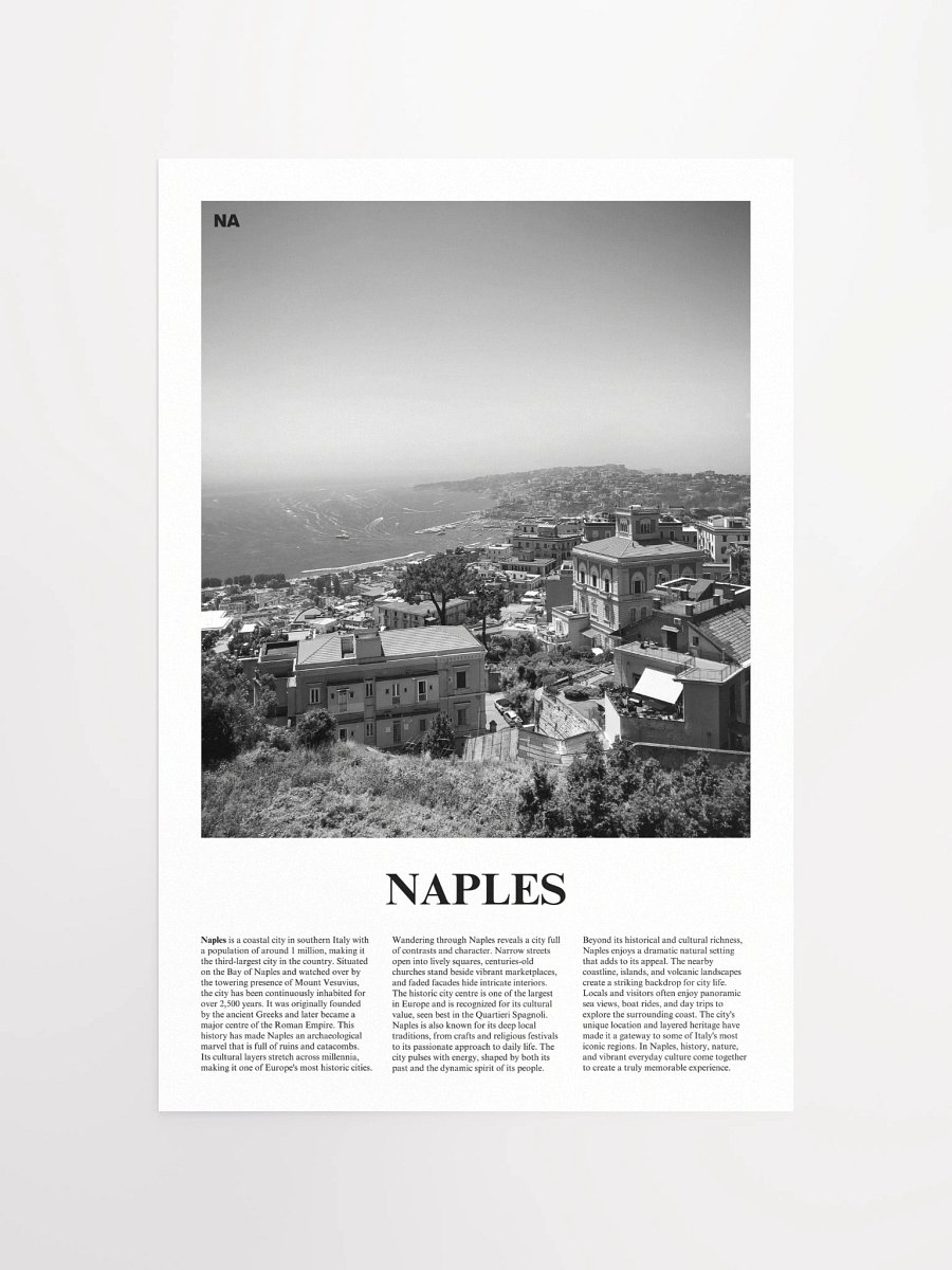 Naples 02 Newspaper Poster product image (5)