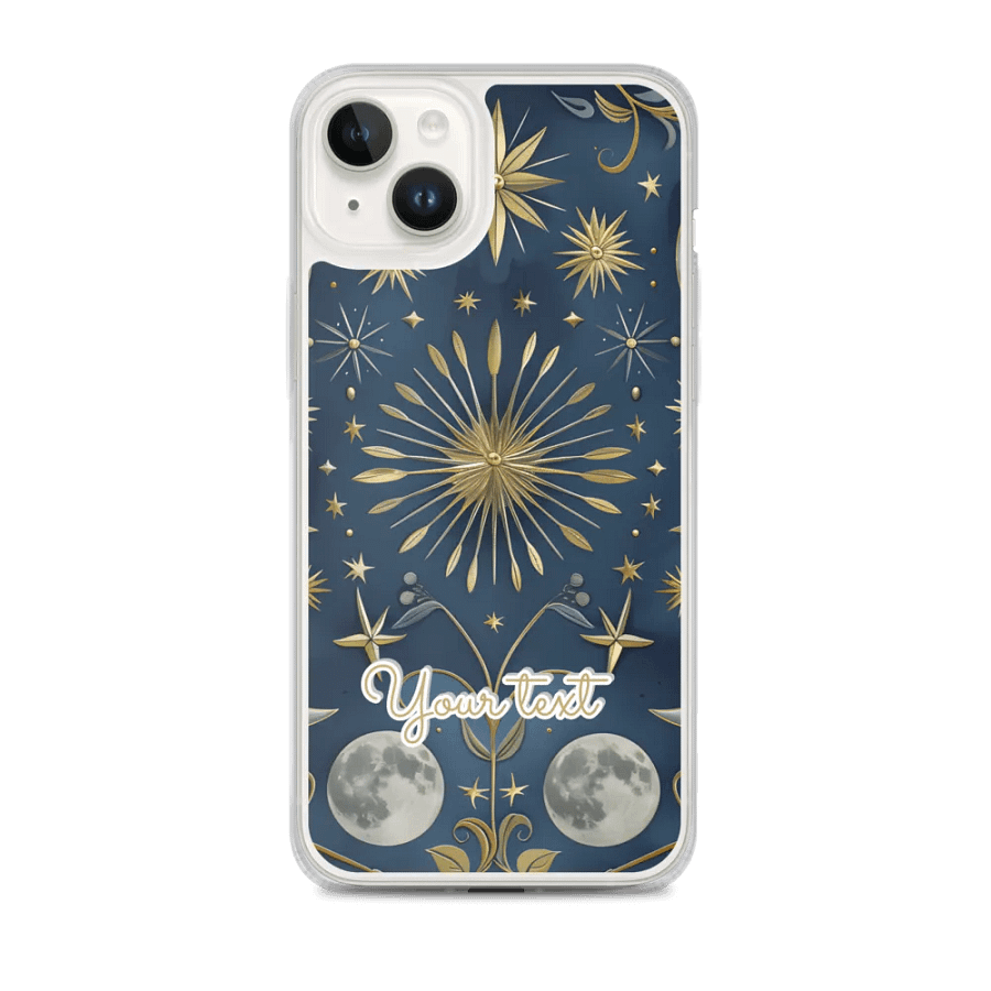 Celestial Moon Zodiac Customizable iPhone® Case product image (1)