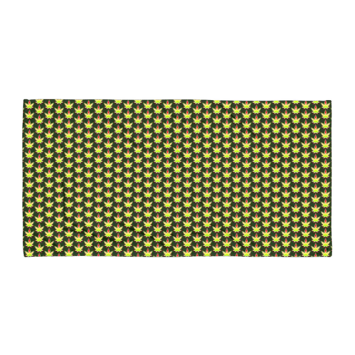 Vibrant Ganja leaf towel product image (1)