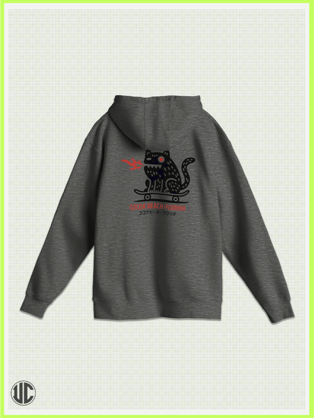 UnkoCon – Cocoa Beach FL Skater Pullover Hoodie product image (2)