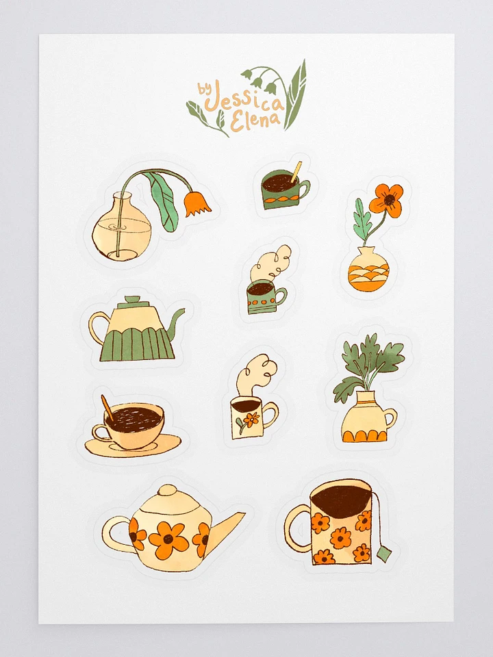 Tea Time Sticker Sheet product image (2)