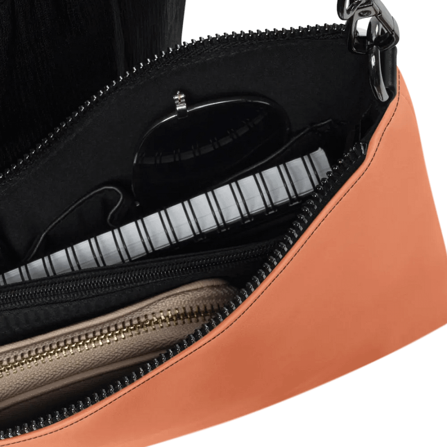 Episode All Over Print Crossbody Bag Orange With White Logo product image (5)
