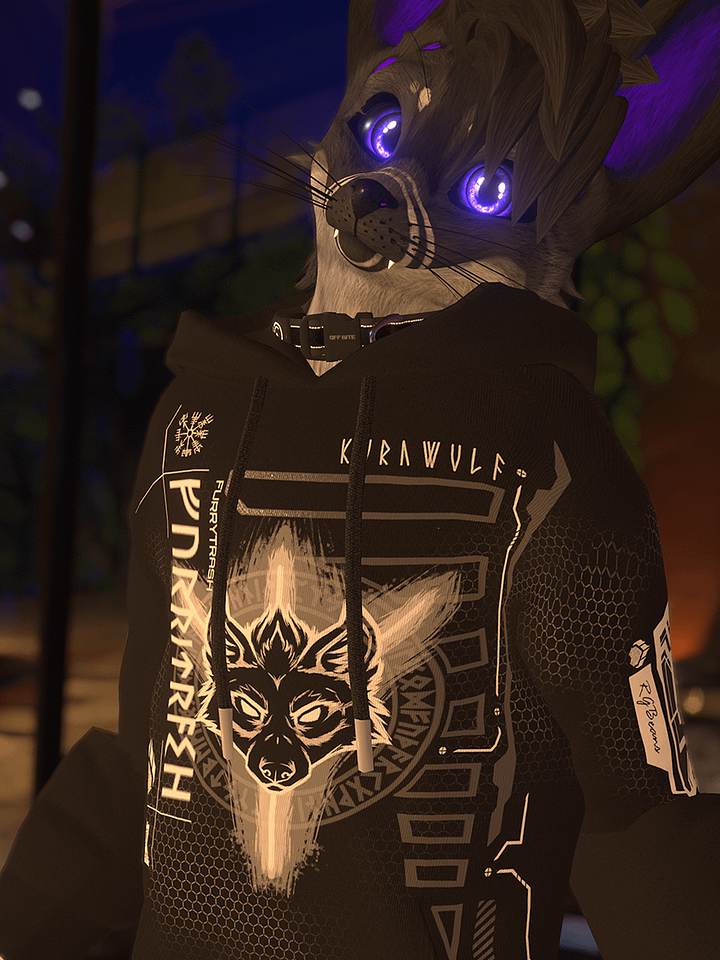 'Runewear' Techwear-style Hoodie Design product image (1)