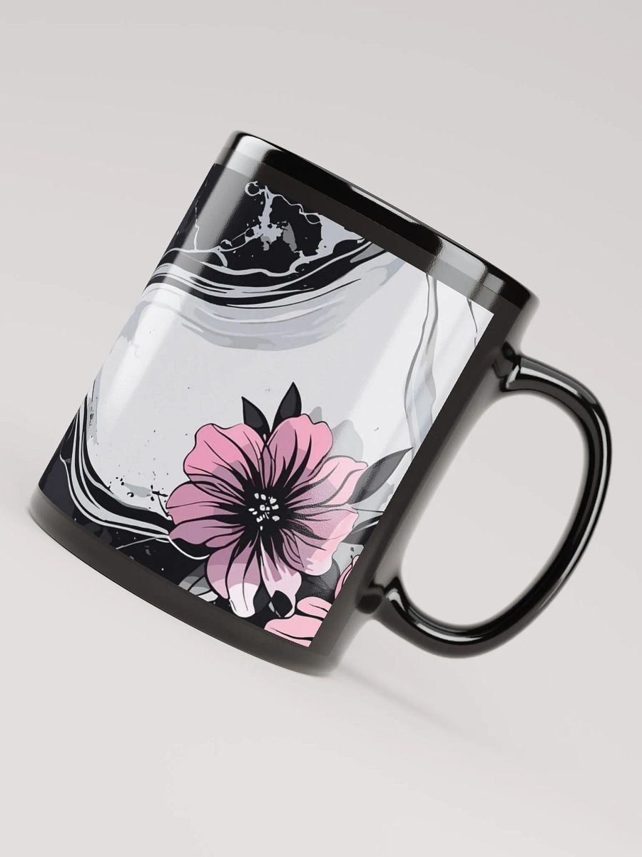 Fluid Floral Elegance Marble Mug product image (5)