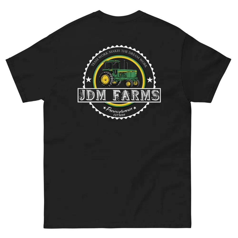 Green Tractor Circle Graphic Unisex T-Shirt product image (3)