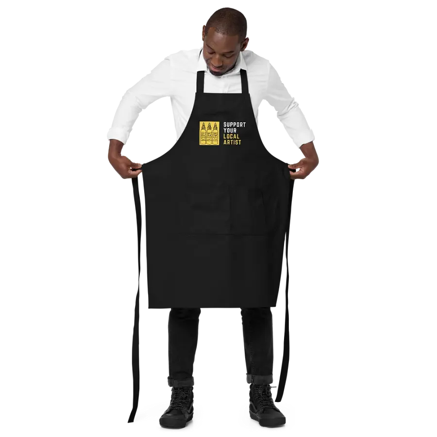 "Support Your Local Artist" Apron product image (2)