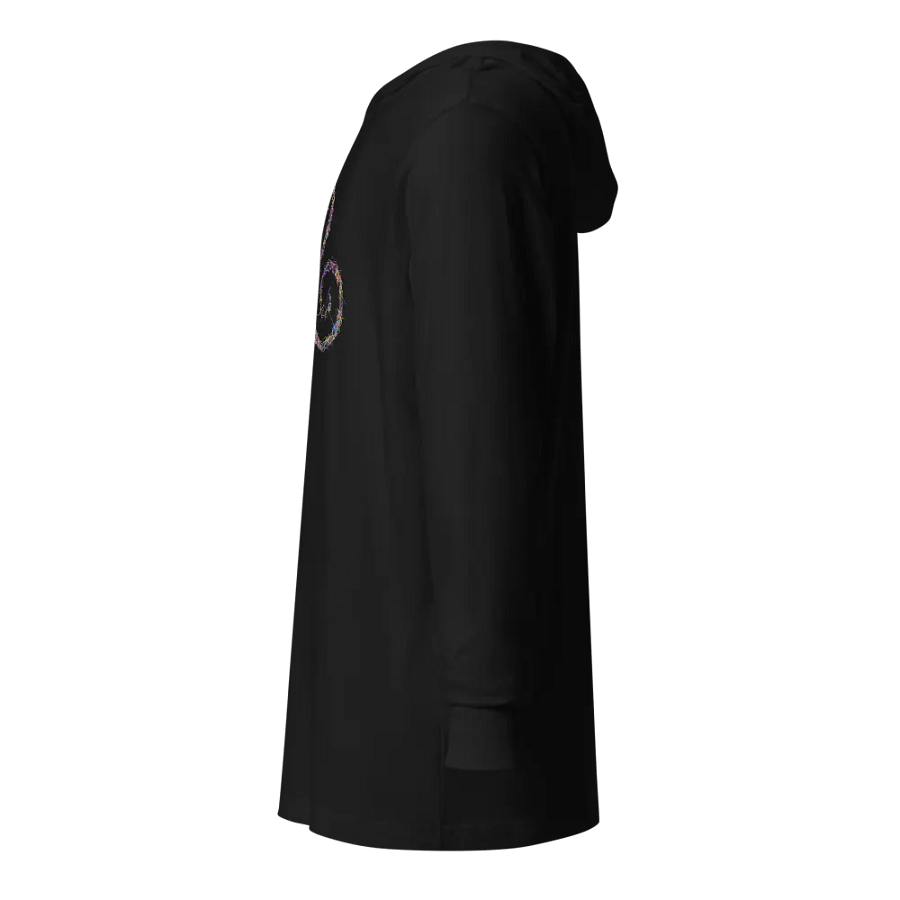 Colorful Biohazard Symbol Hooded Tee product image (4)