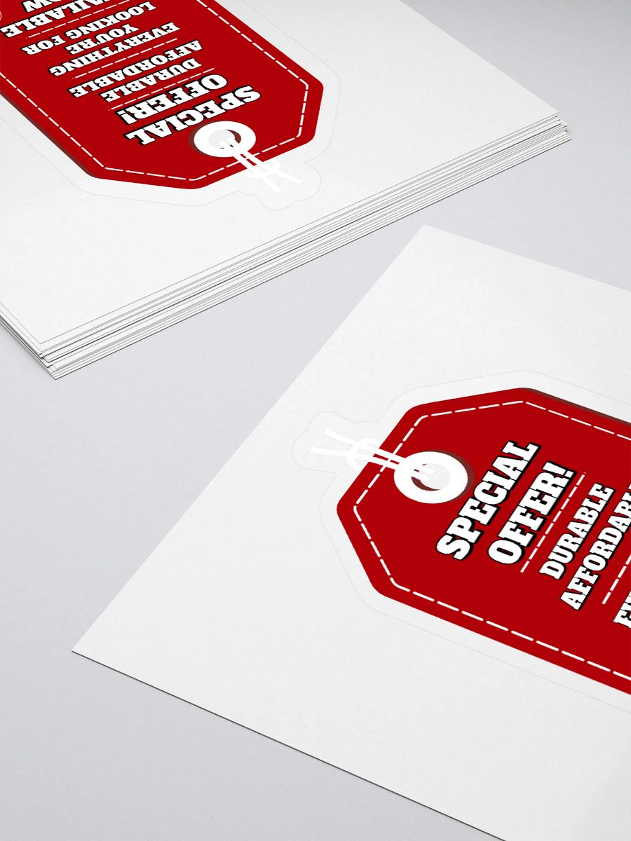 Special Offer! Durable, Affordable, DM ME! Sticker product image (4)