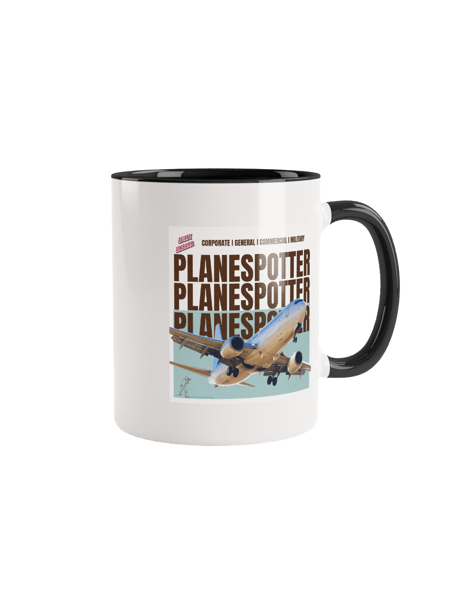 PLANESPOTTER Ceramic Mug - Double Edition product image (8)
