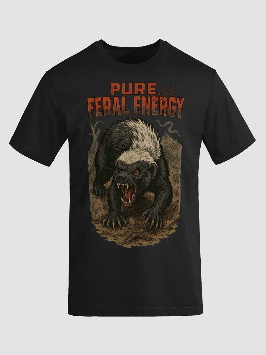 Ferocious Feral Badger T-Shirt product image (15)