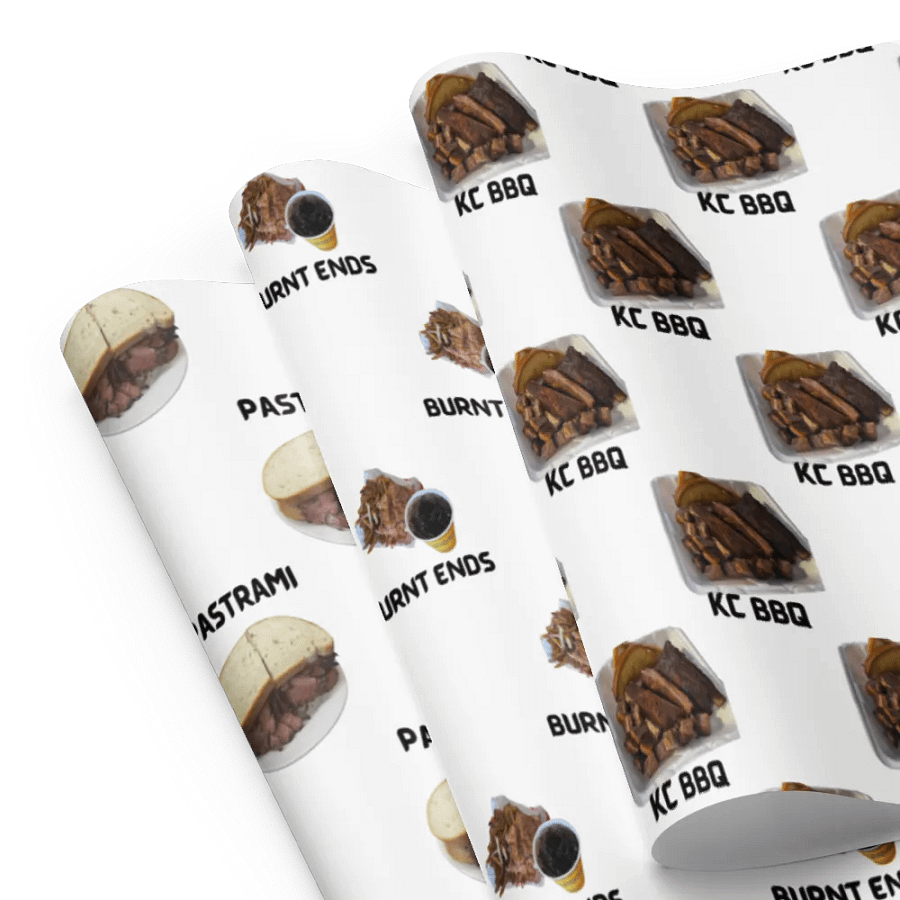 Jason's Favorite Foods Wrapping Paper product image (8)