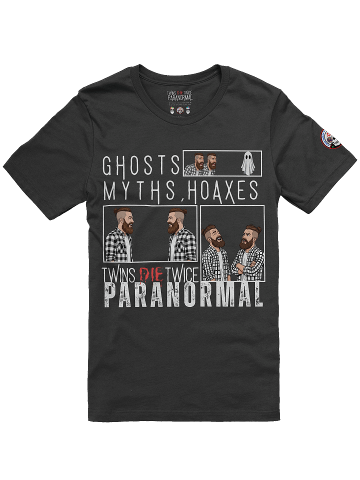 Ghosts, Myths, Hoaxes Premium Tee – Comic Panel Edition product image (37)
