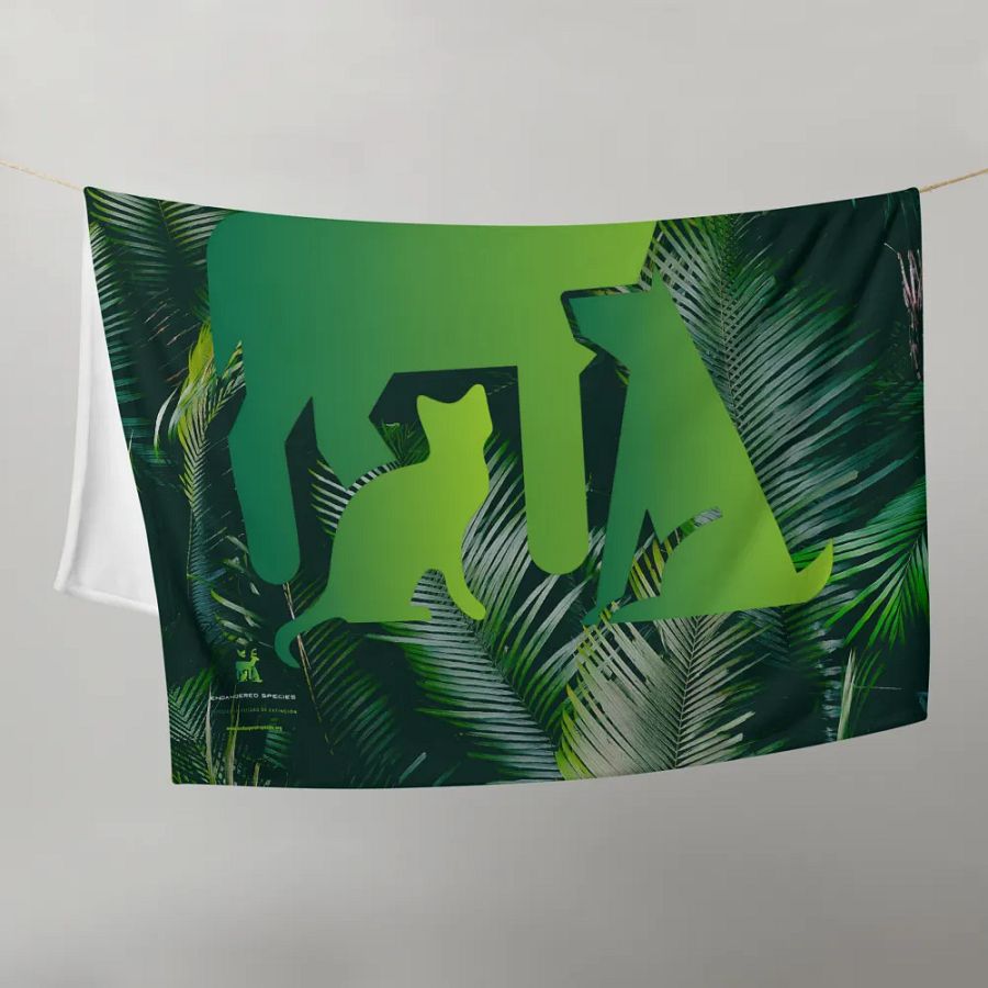 Endangered Species - Mexico - Logo Throw Blanket product image (10)