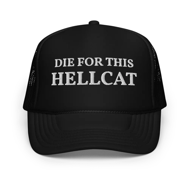 Die For This Hellcat - Embroidered Trucker Hat Cap product image (1)