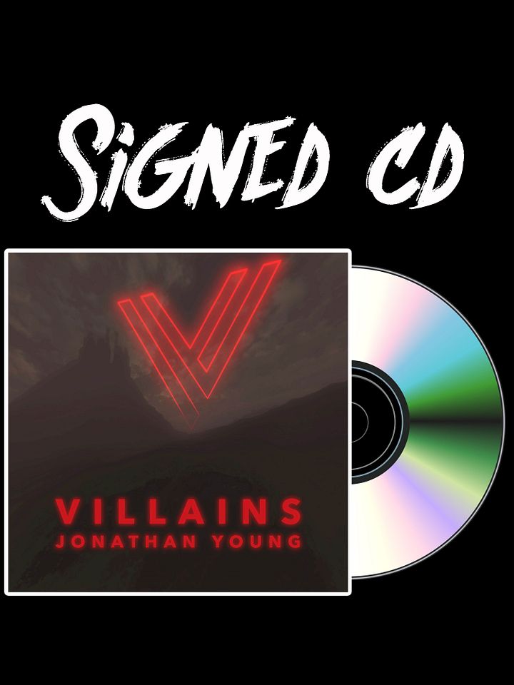 Signed CD - Disney Villains product image (1)