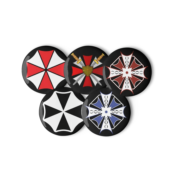 Resident Evil Organizations Pin Set 4 product image (2)