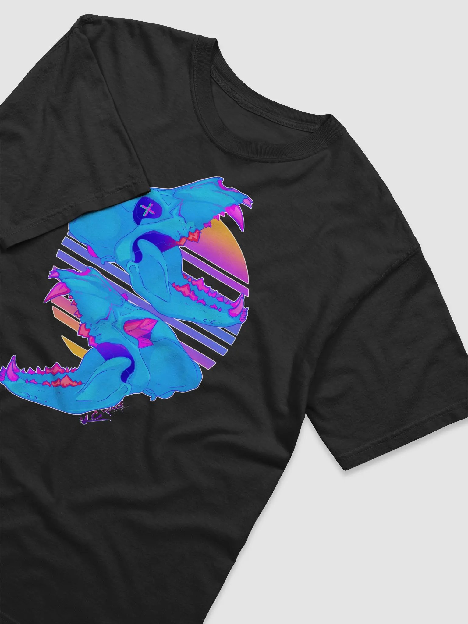 Neon Vaper-Wave Shirt product image (3)