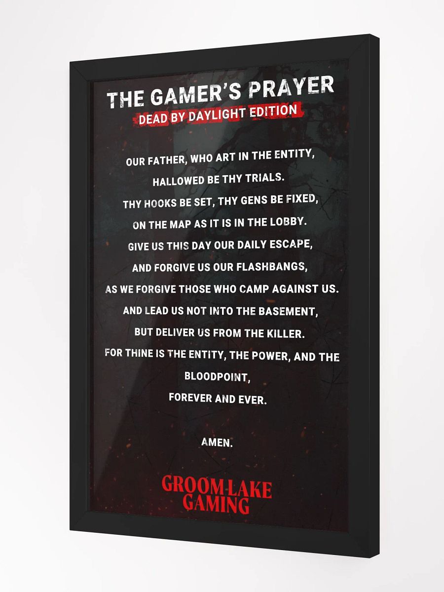 The Gamer's Prayer: DBD Edition product image (3)