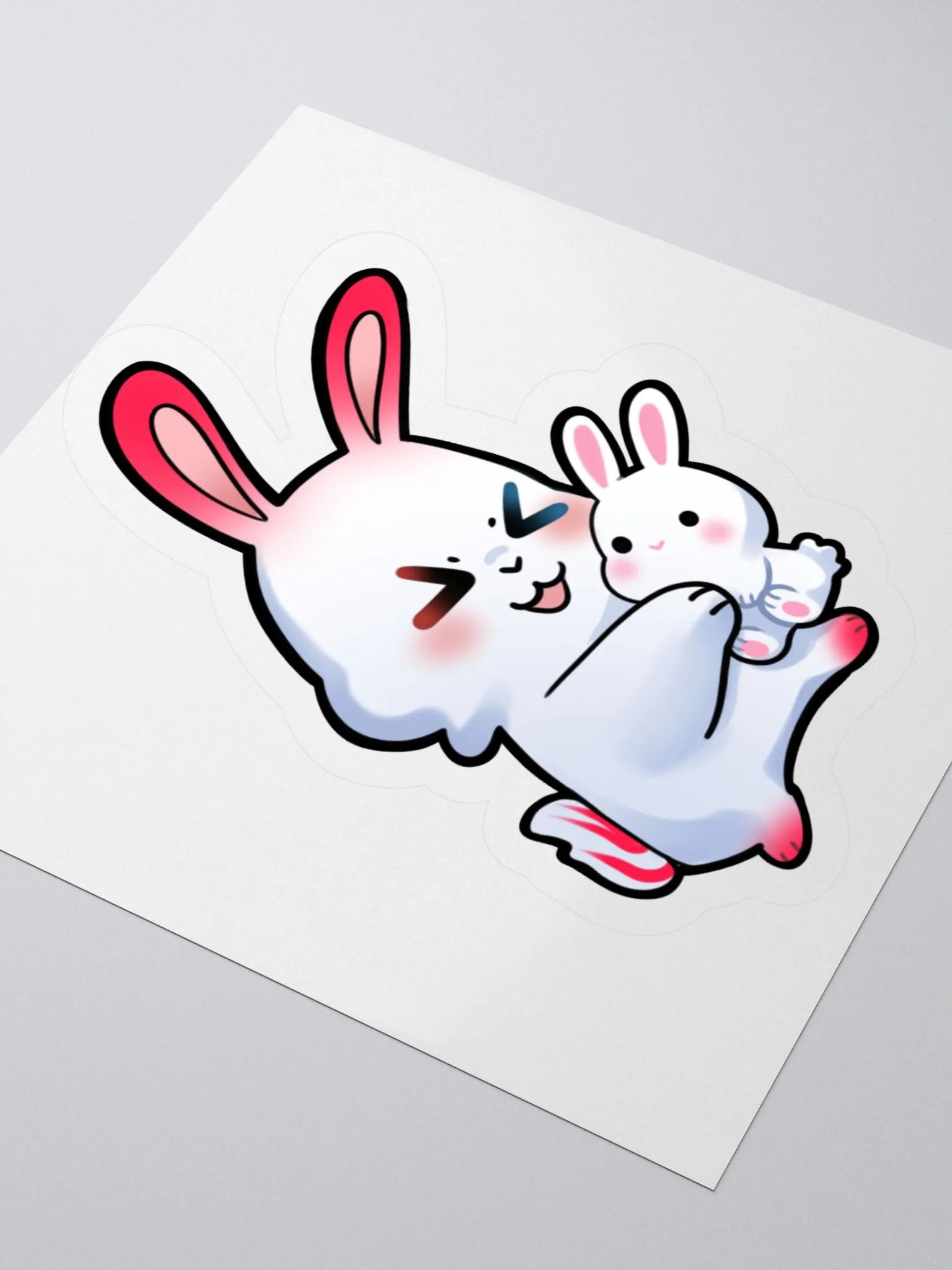 Camellia Snuggle Plushie Sticker product image (3)