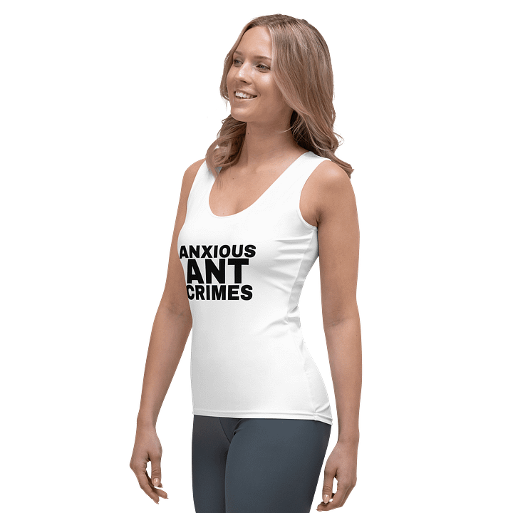 Anxious Ant Crimes - Classic Logo Tank ( Black Text ) product image (2)